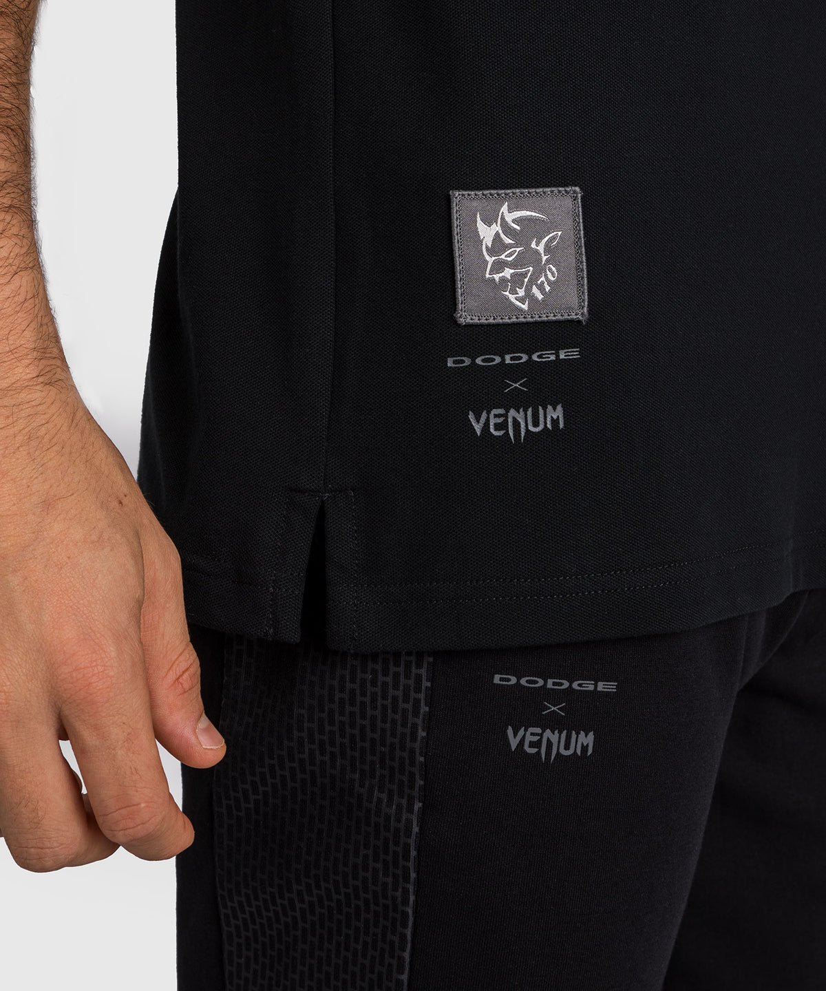 Venum x Dodge Demon 170  Men’s Polo Shirt - Black