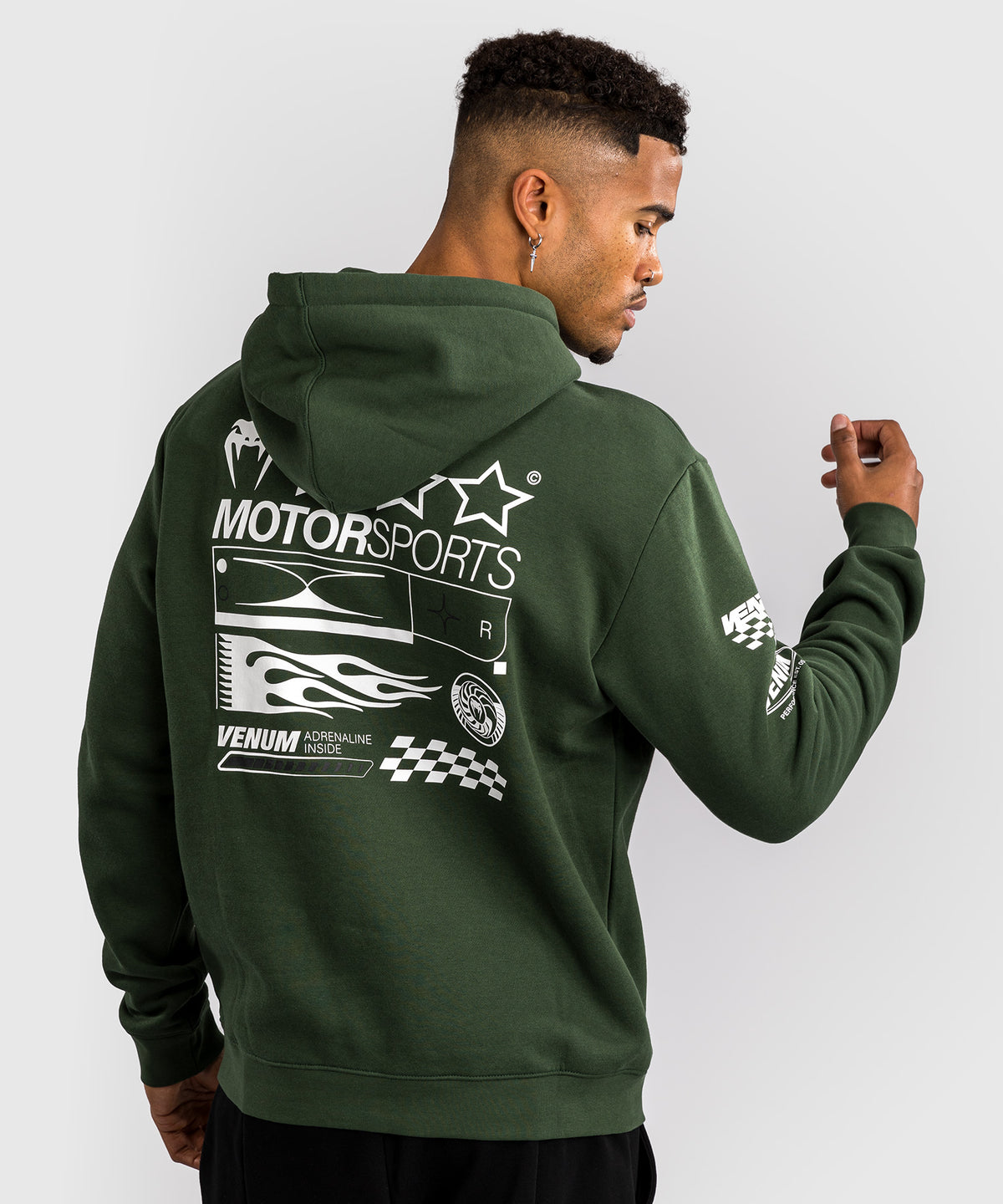 Sweatshirt à Capuche Venum Motorsport - Vert Profond