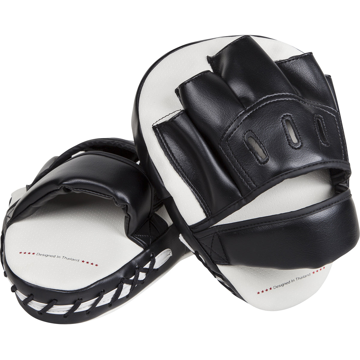 Venum Light Focus Mitts - White/Black (Pair)
