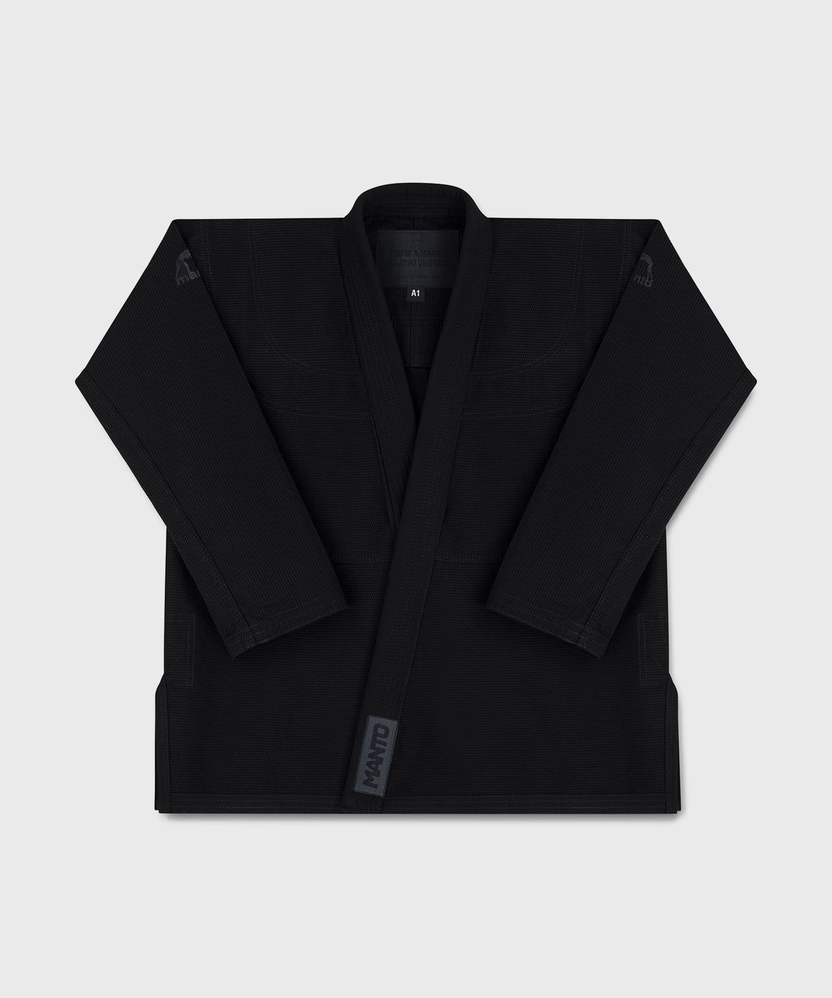 Manto Base 3.0 Gi da BJJ - Nero/Nero