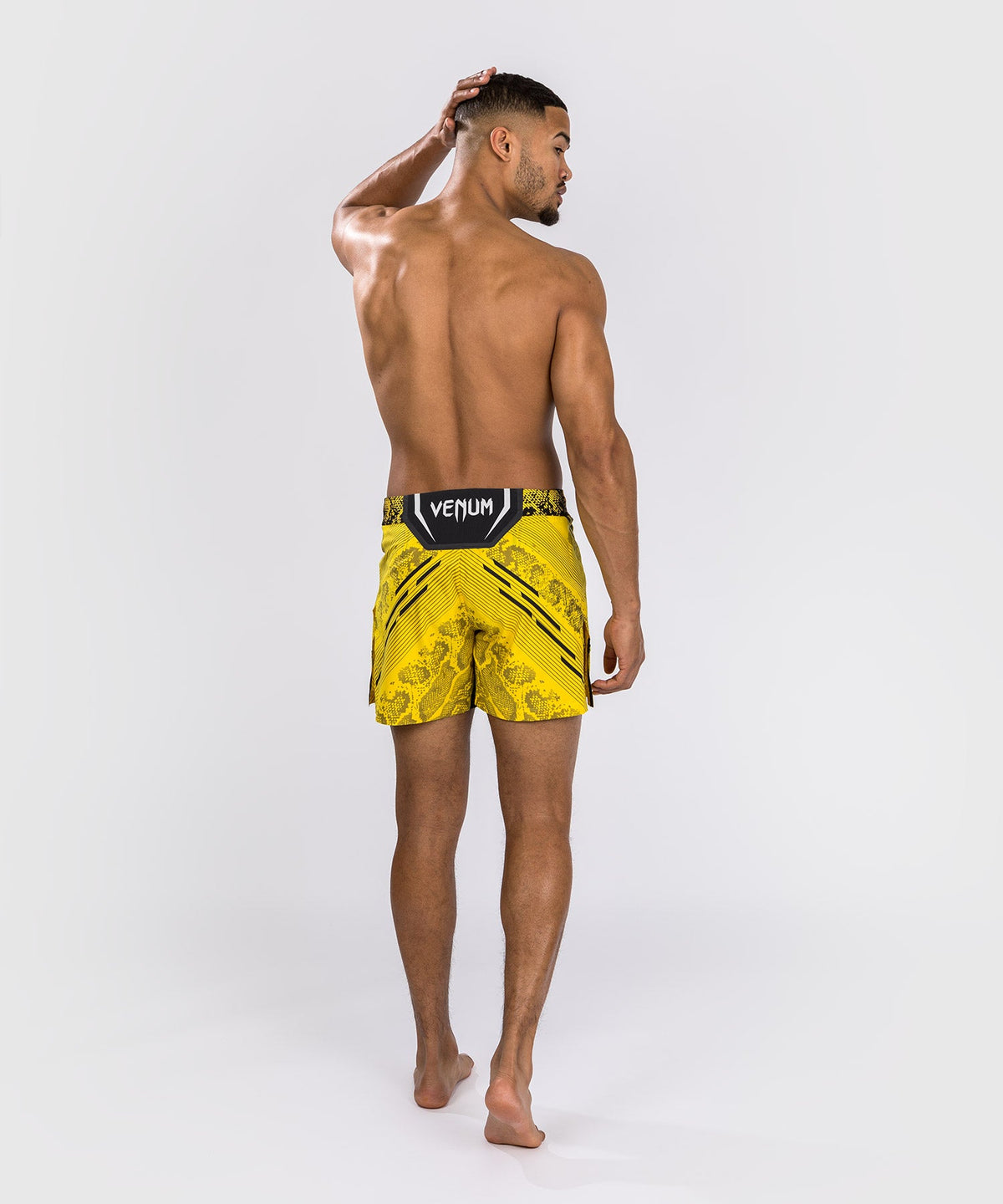 UFC Men's Adrenaline by Venum Authentic Fight Night Short - Yellow