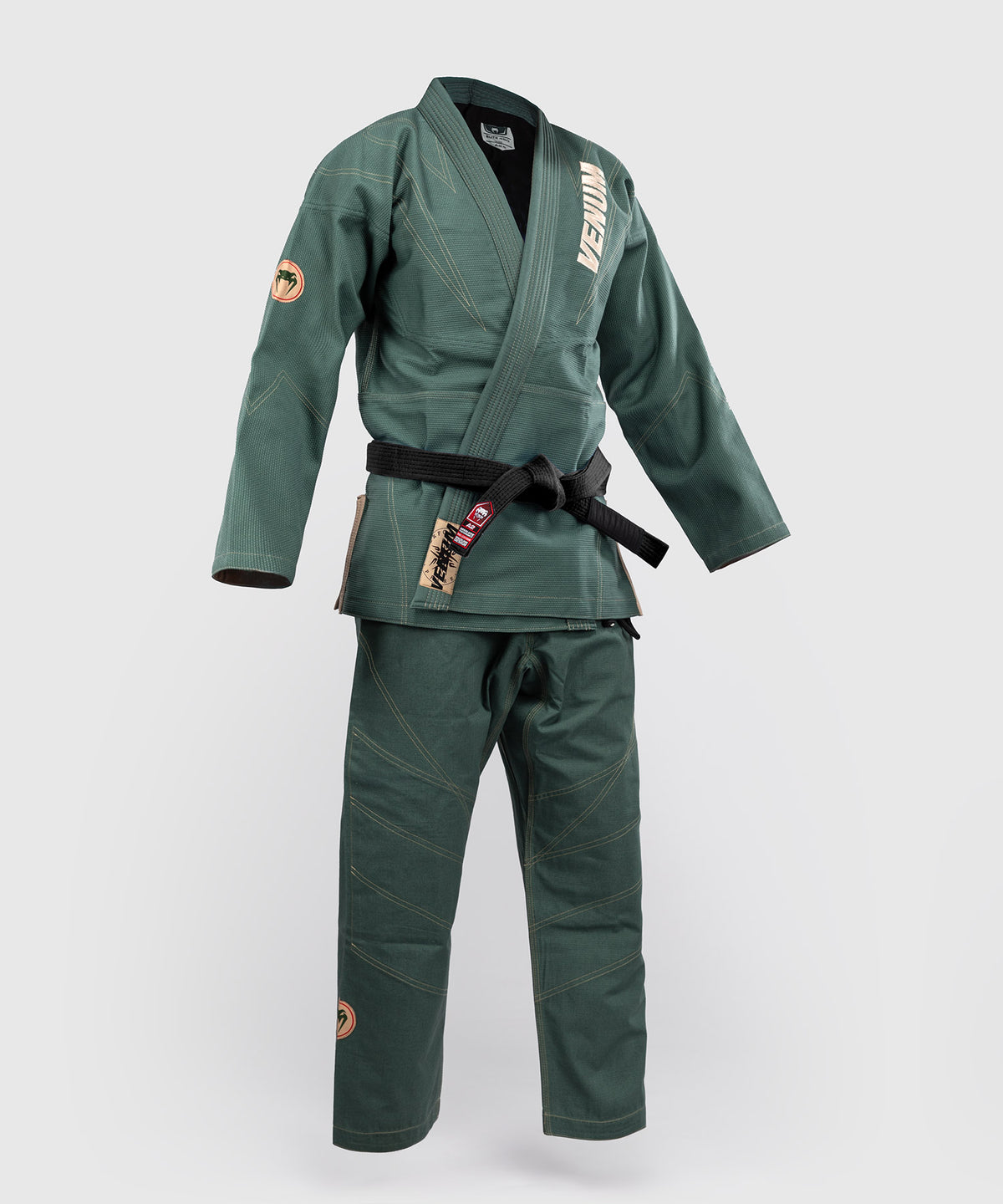 Venum Elite 5.0 - 450 - Gi Brazilian Jiu Jitsu - Verde Foresta