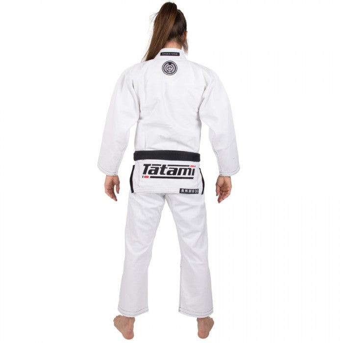 Tatami Fightwear Estilo 6.0 BJJ Gi Damen - Weiß/Schwarz