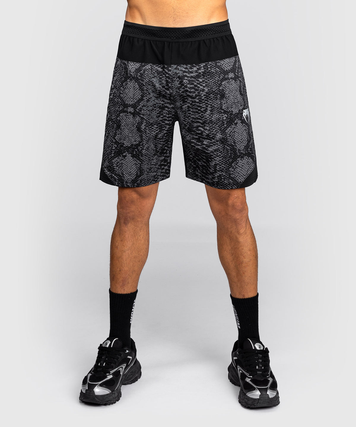 Venum G-Fit Scales Trainingsshorts – Schwarz/Anthrazitgrau
