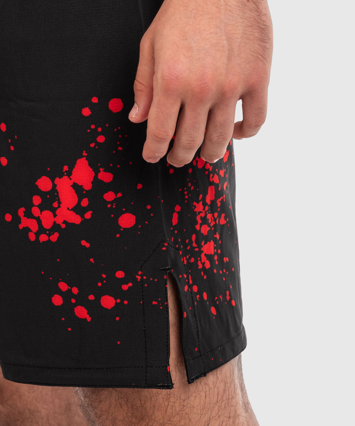 Bad Boy Splatter Fight-Shorts - Schwarz/Rot