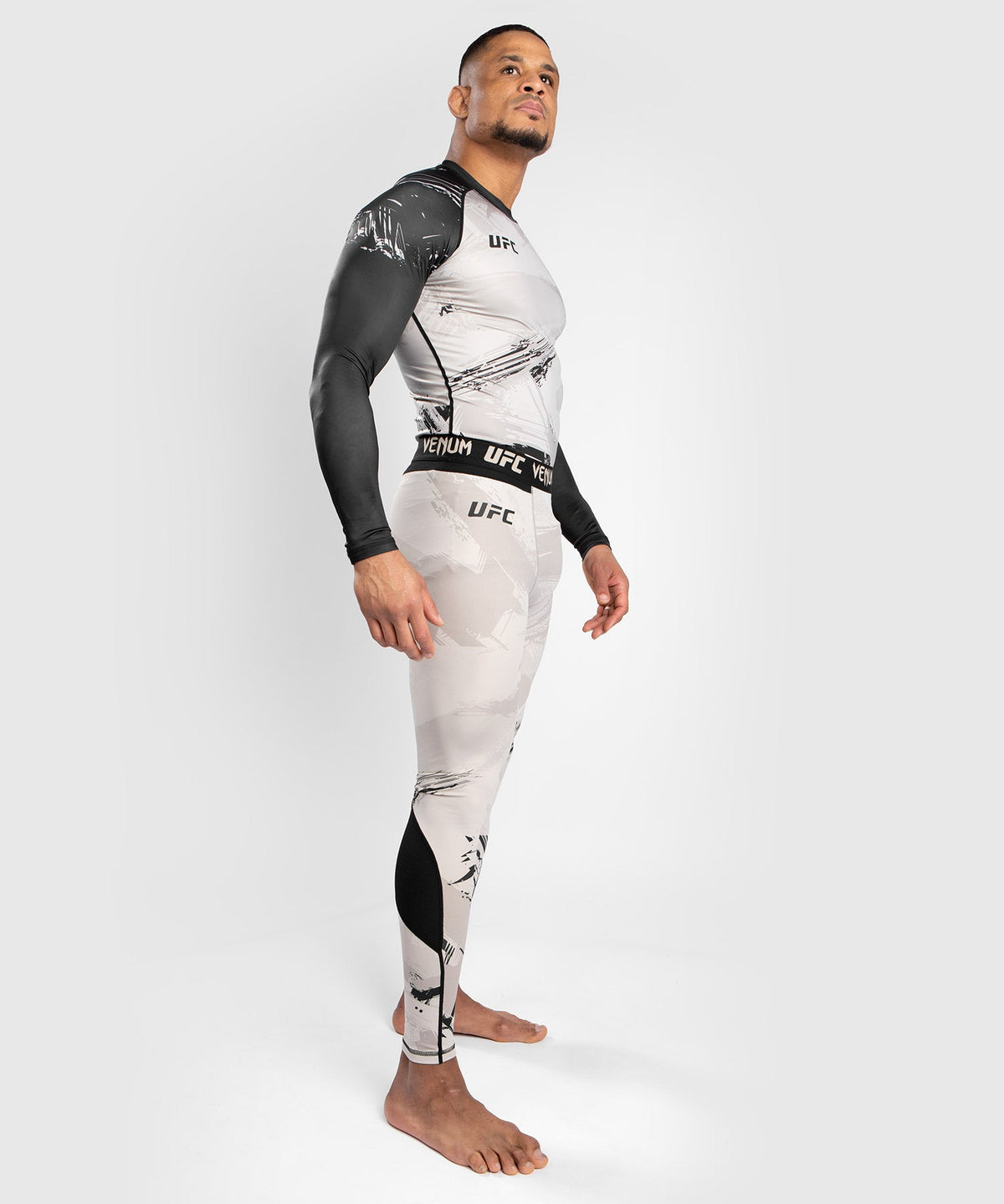 Venum Authentic Fight Week 2.0 UFC Compression Pants - Sand
