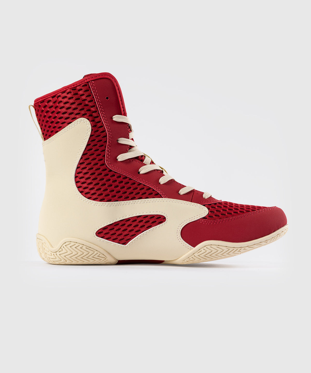 Venum Contender Boxschuhe - Rubinrot/Elfenbein