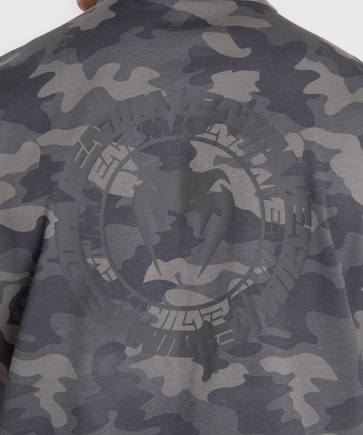 Venum Vortex XL Herren T-Shirt - Anthrazit Camo
