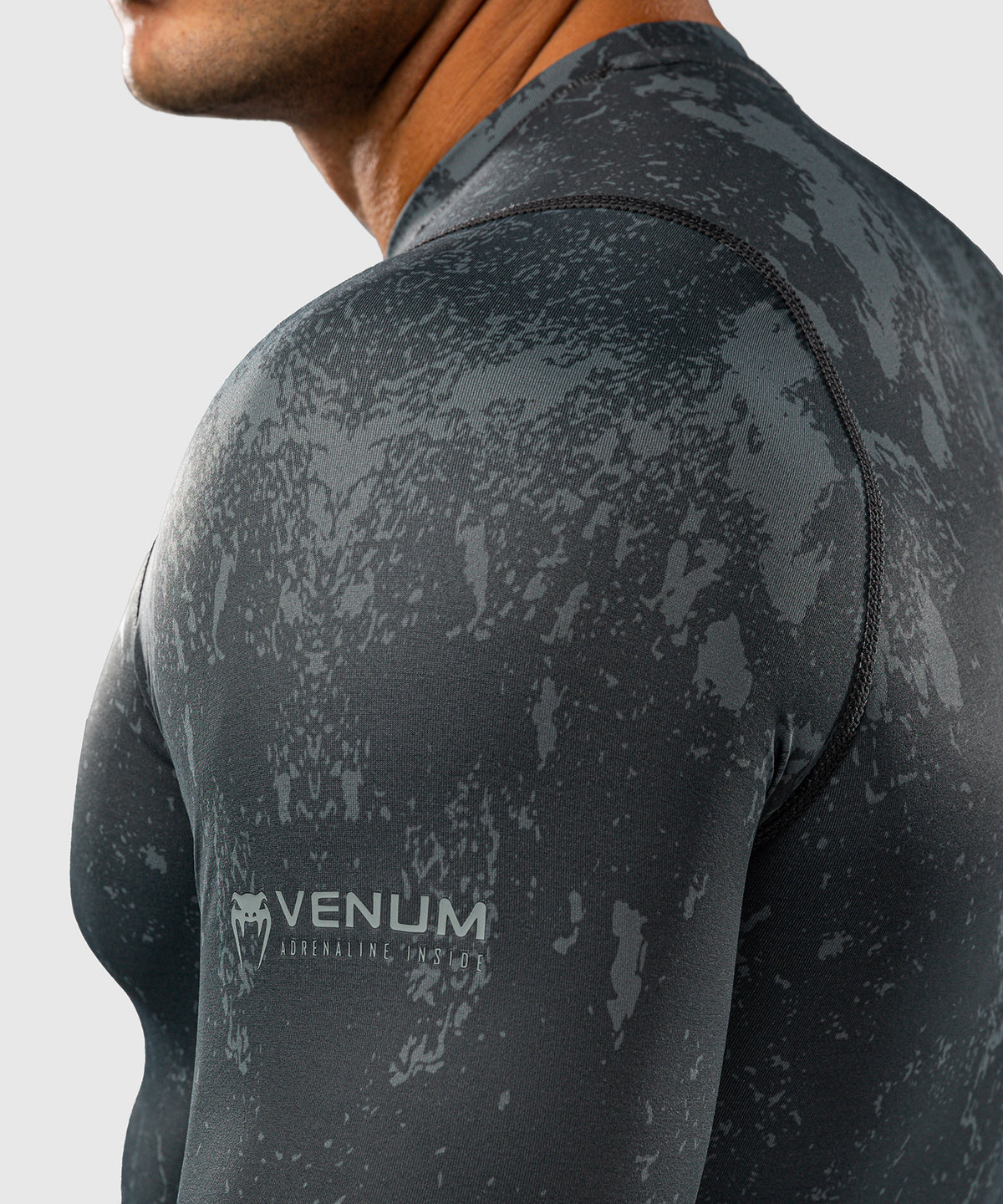 Rashguard à manches longues Venum x Batman - Noir/Gris/Rouge