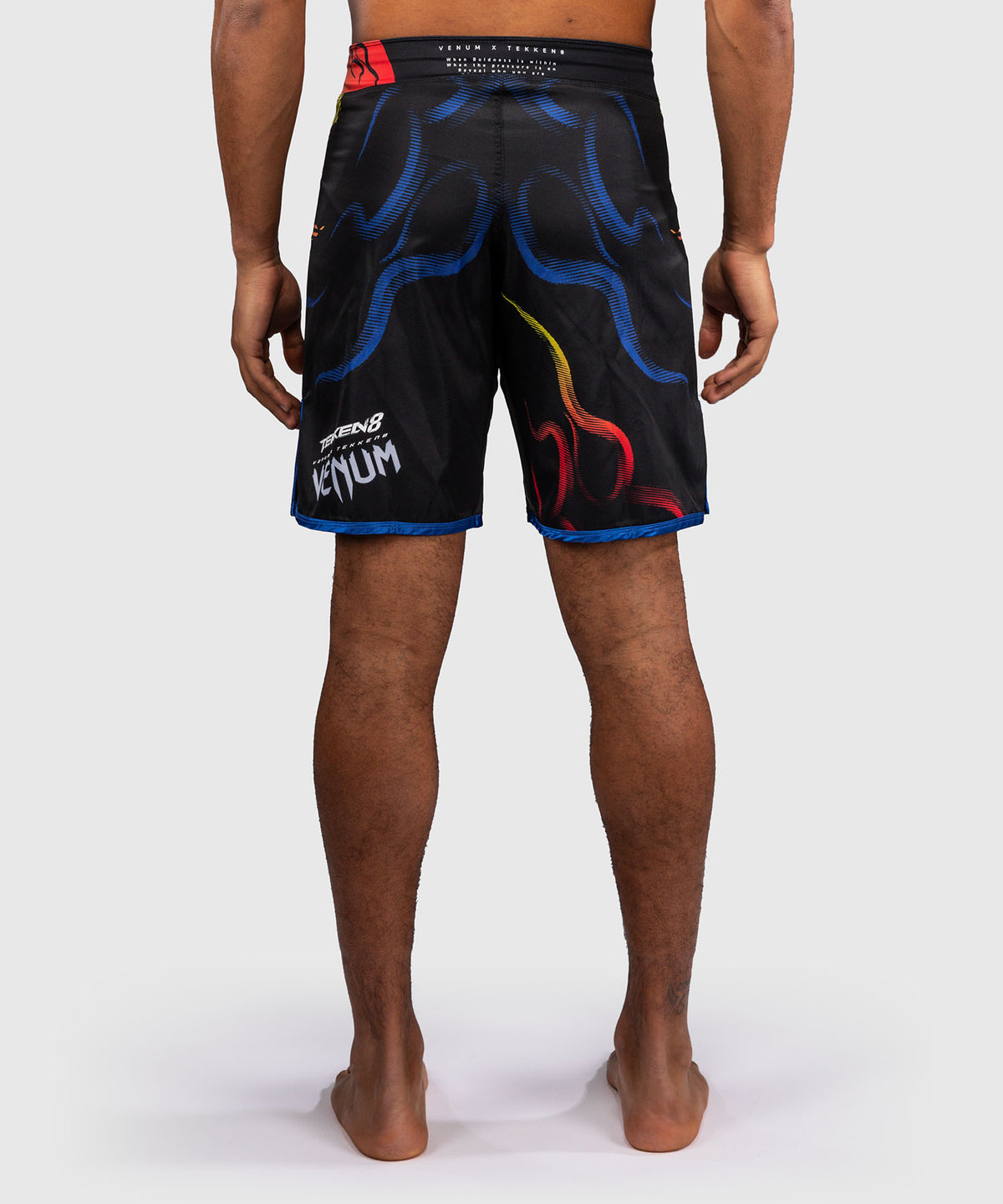 Short de Combat Yoshimitsu Venum x TEKKEN 8 - Noir/Orange