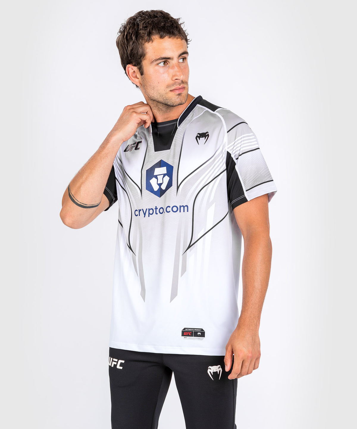 Maglia UFC Venum Authentic Fight Night 2.0 Uomo - Bianco
