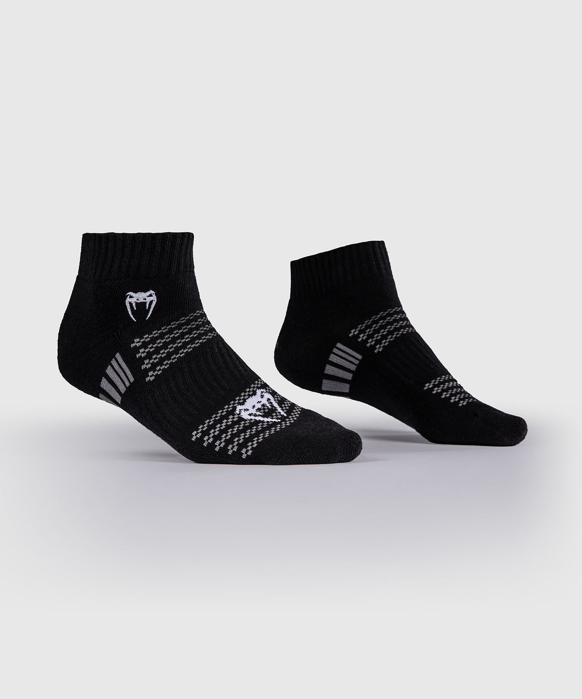 Venum Vector Calze Caviglia 3 Pezzi - Nero/Grigio
