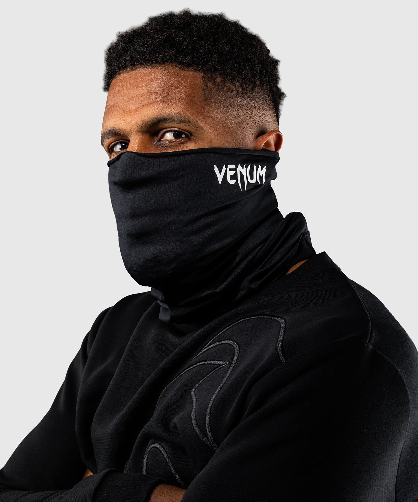 Venum MX Basics Scaldacollo - Nero/Bianco