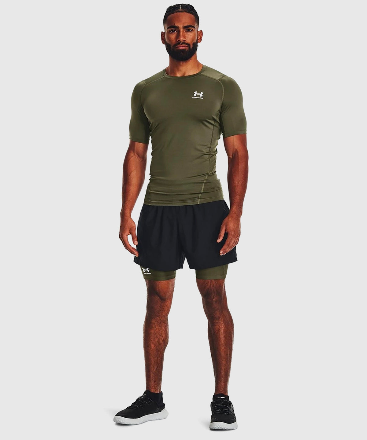 Under Armour Heatgear® Pantaloncini da Compressione – Khaki
