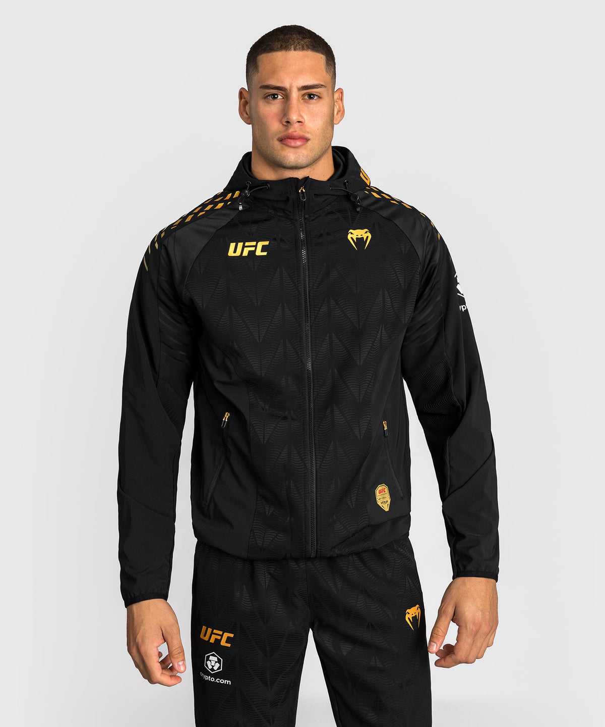 UFC Zenith by Venum Authentic Fight Night Kapuzenjacke Herren - Champion
