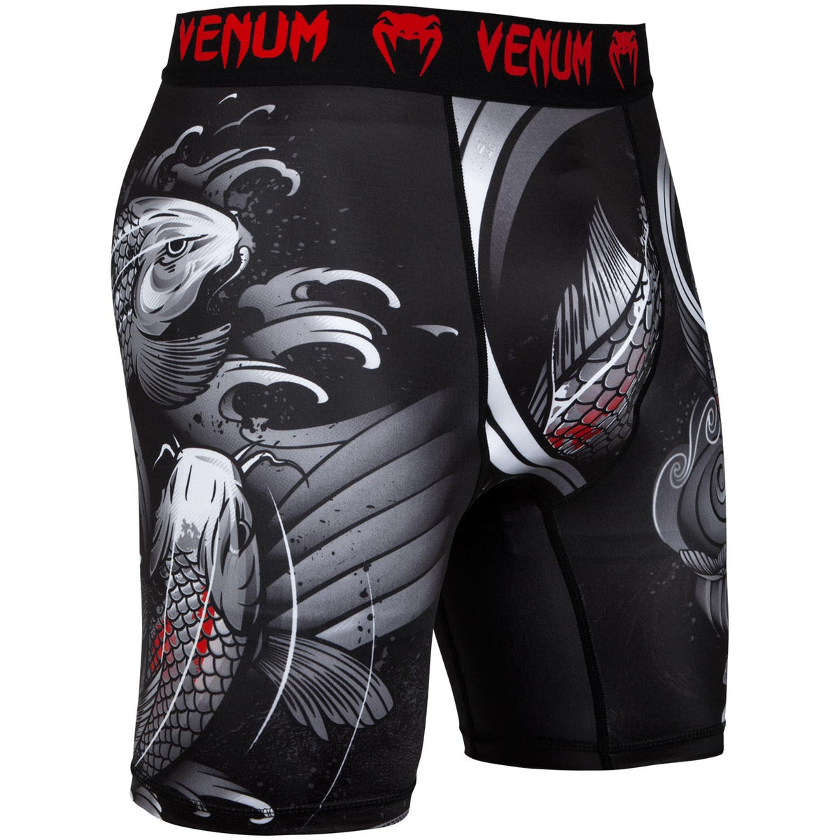 Short de compression Venum Koi 2.0 - Noir/Blanc