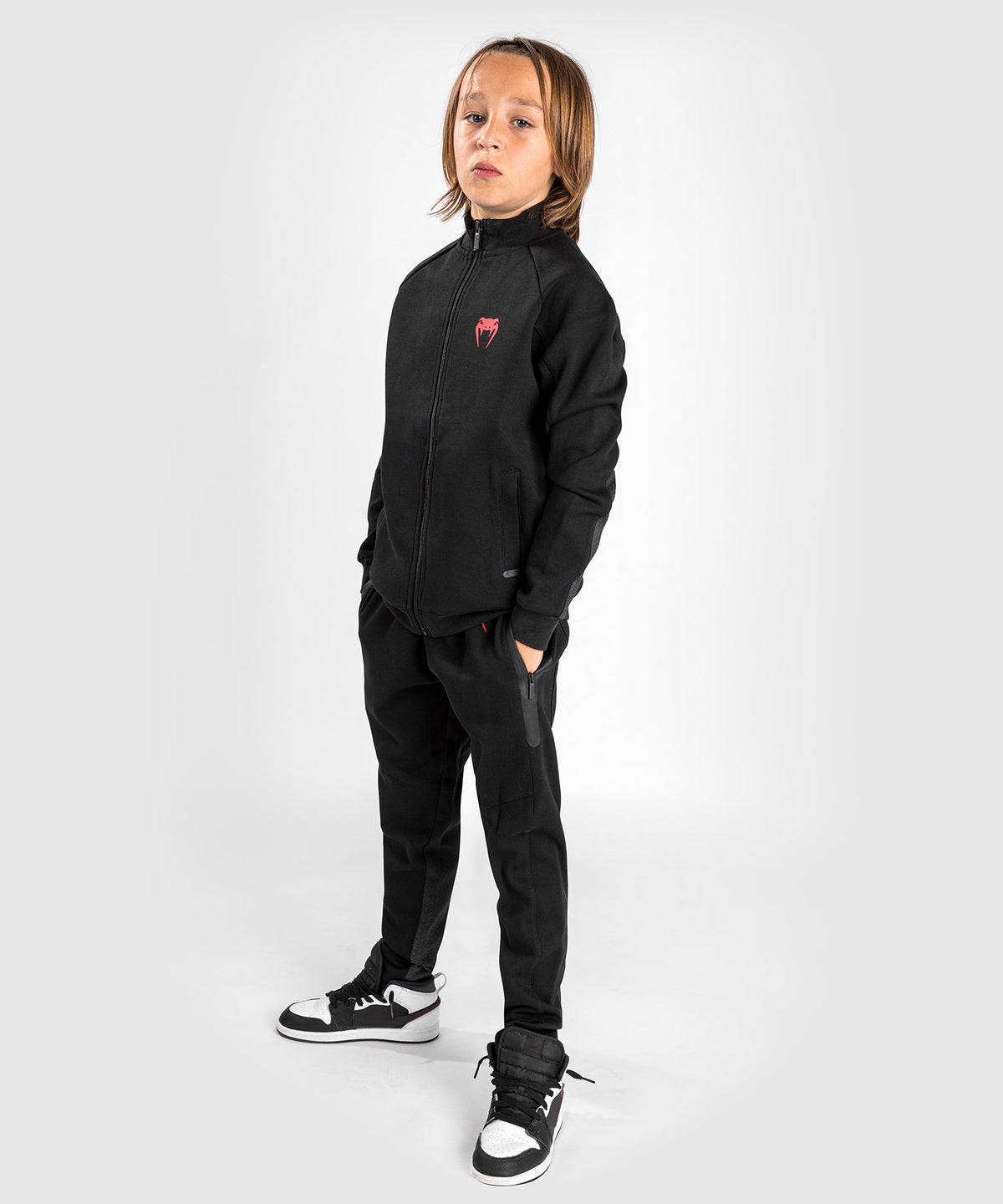 Venum Okinawa 3.0 Jogginghose - Kinder - Schwarz/Rot
