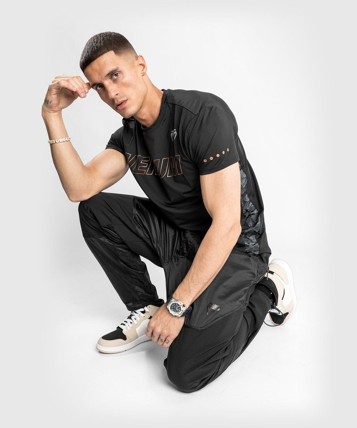 Pantalon de jogging Venum Laser XT - Oversize - Noir/Noir