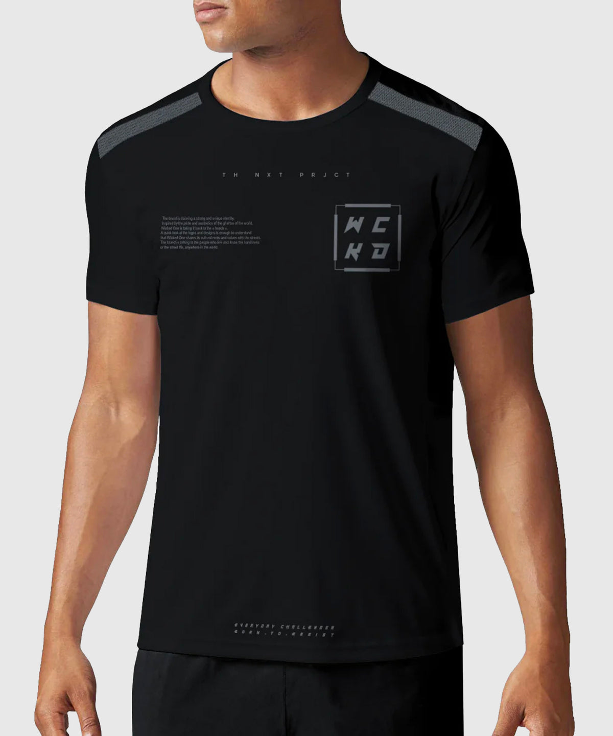 Wicked One Entrainement Score T-Shirt - Schwarz