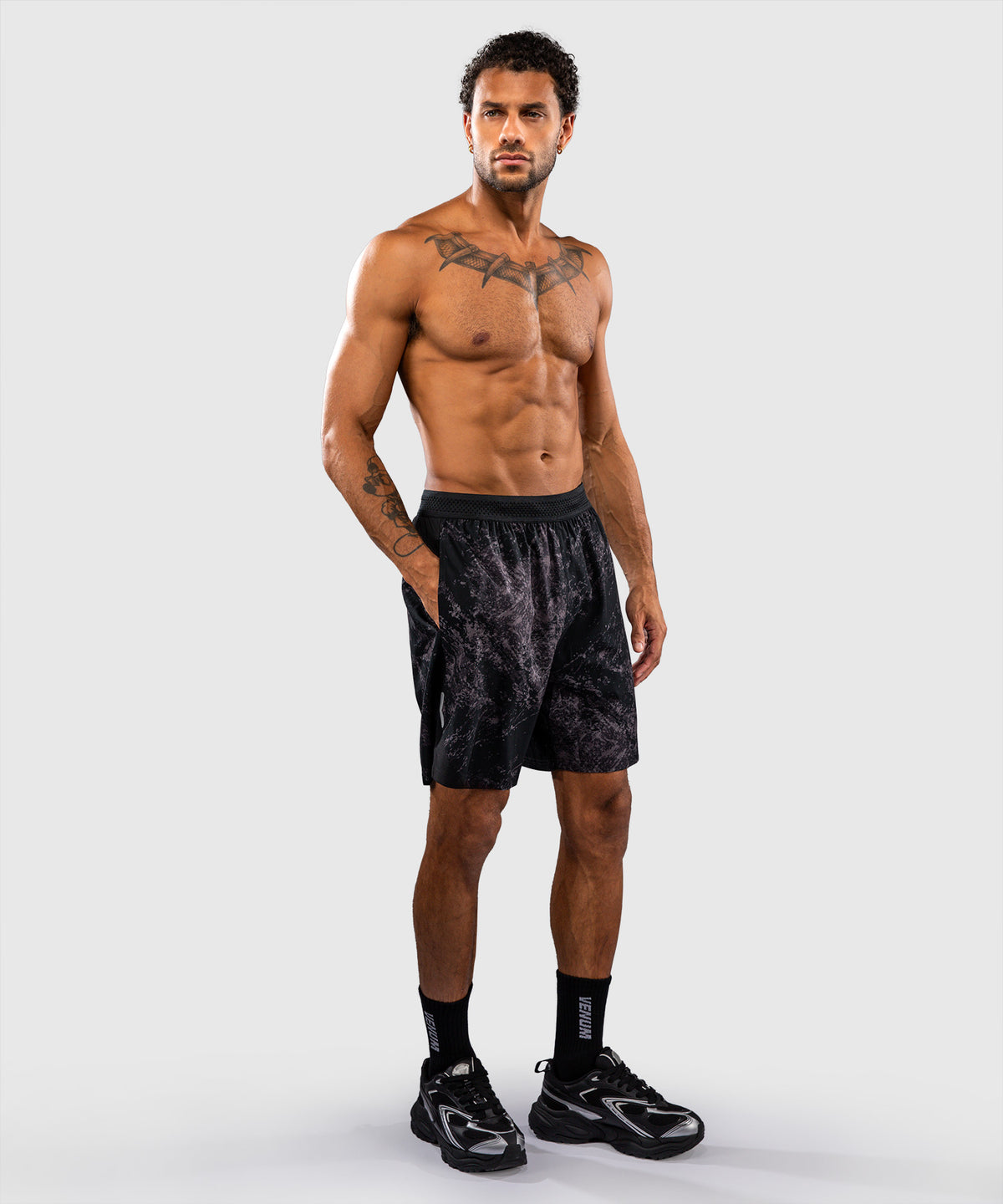 Venum Rage & Workout Pantaloncini da Allenamento - Nero/Grigio