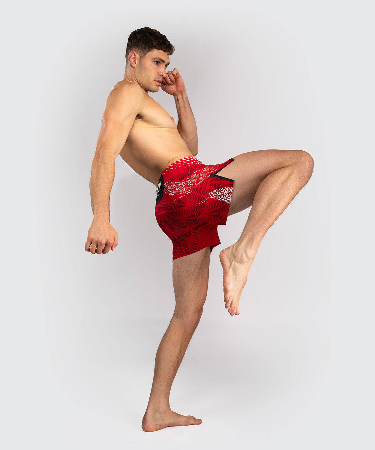 UFC Zenith by Venum Authentic Fight Night Short de pelea ajuste corto Hombre - Rojo