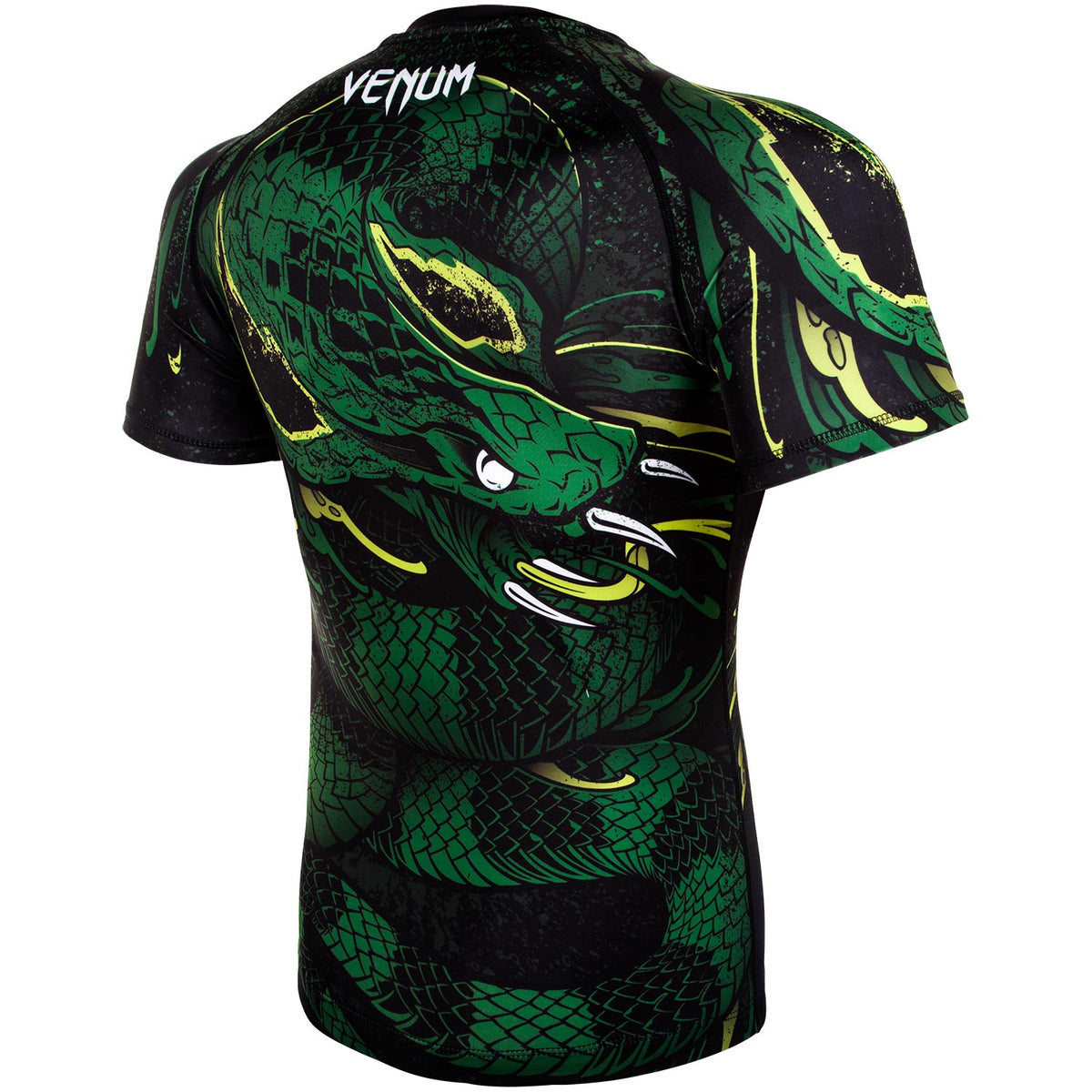 Rashguard Venum Green Viper - Manches courtes - Noir/Vert