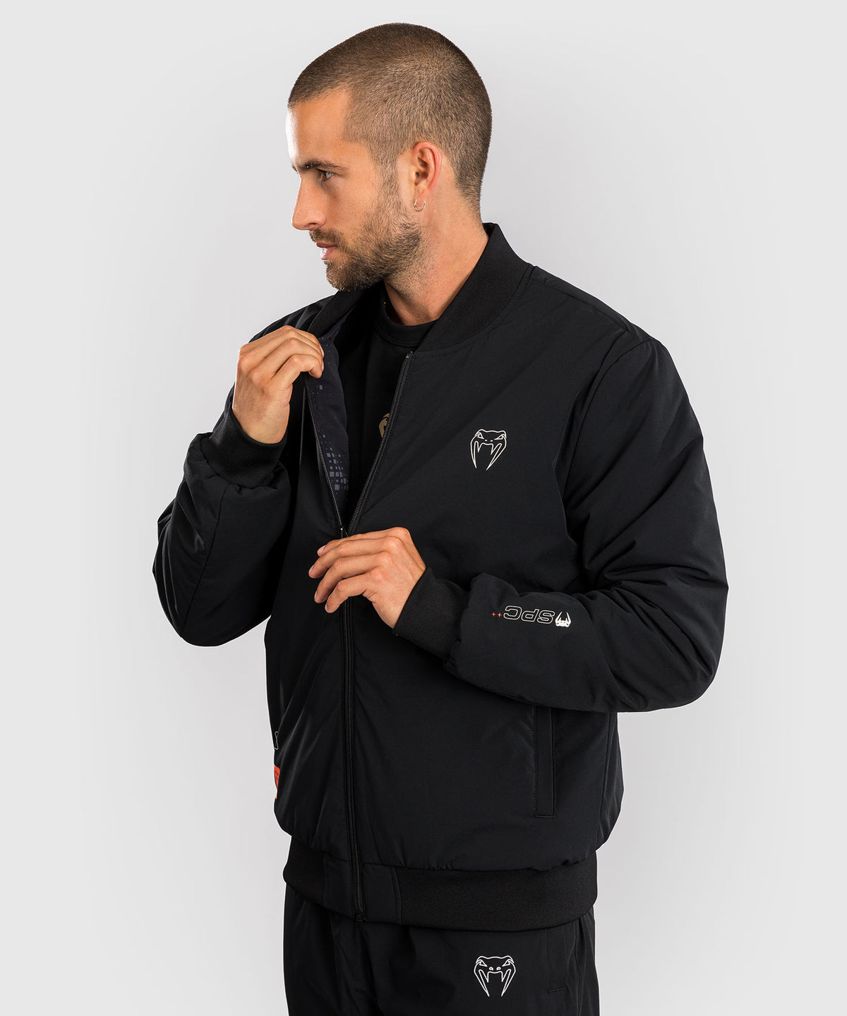 Venum Eclipse Cazadora Bomber – Negro/Hueso
