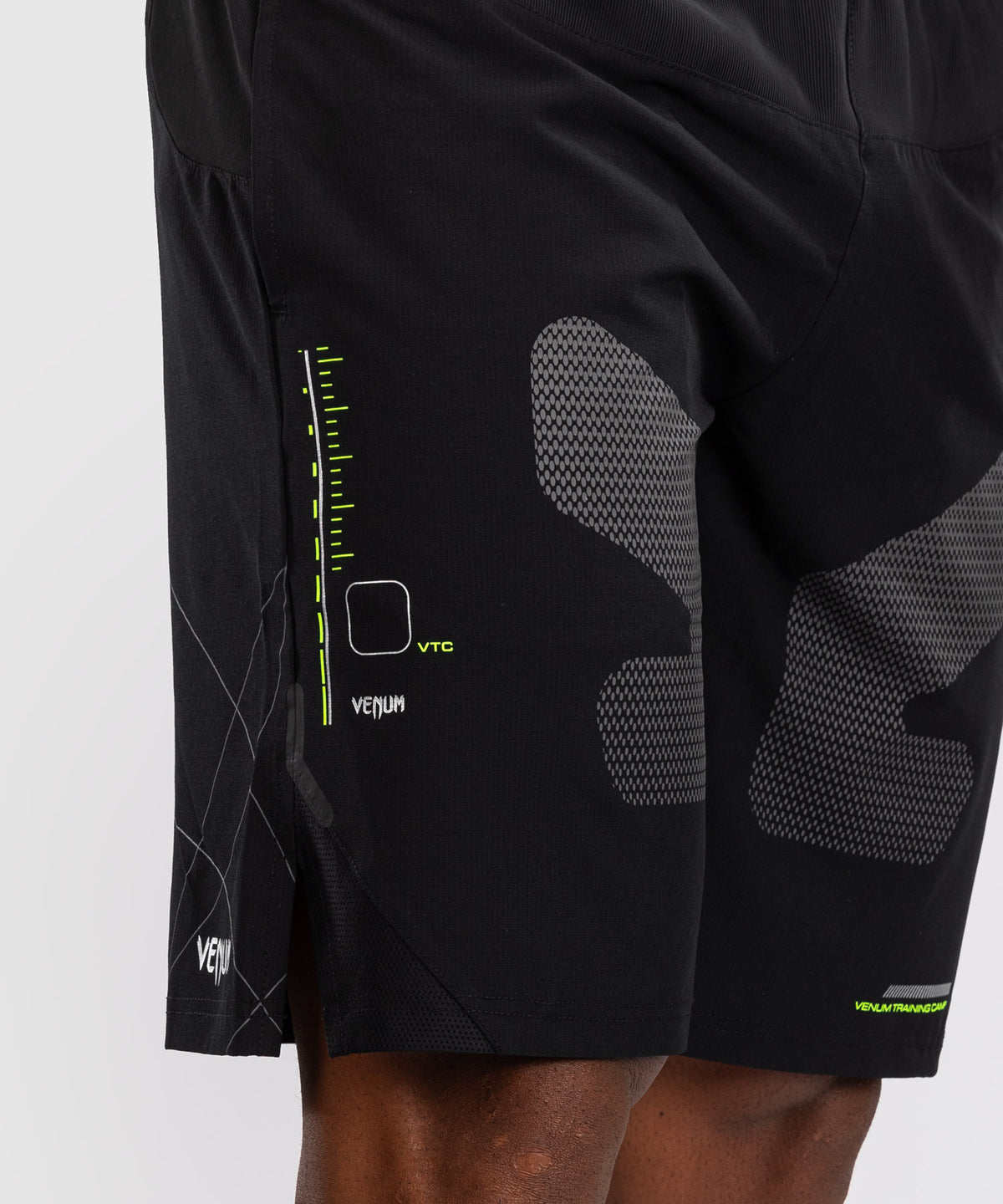 Venum Training Camp 4.0 Trainingsshorts - Schwarz/Neongrün