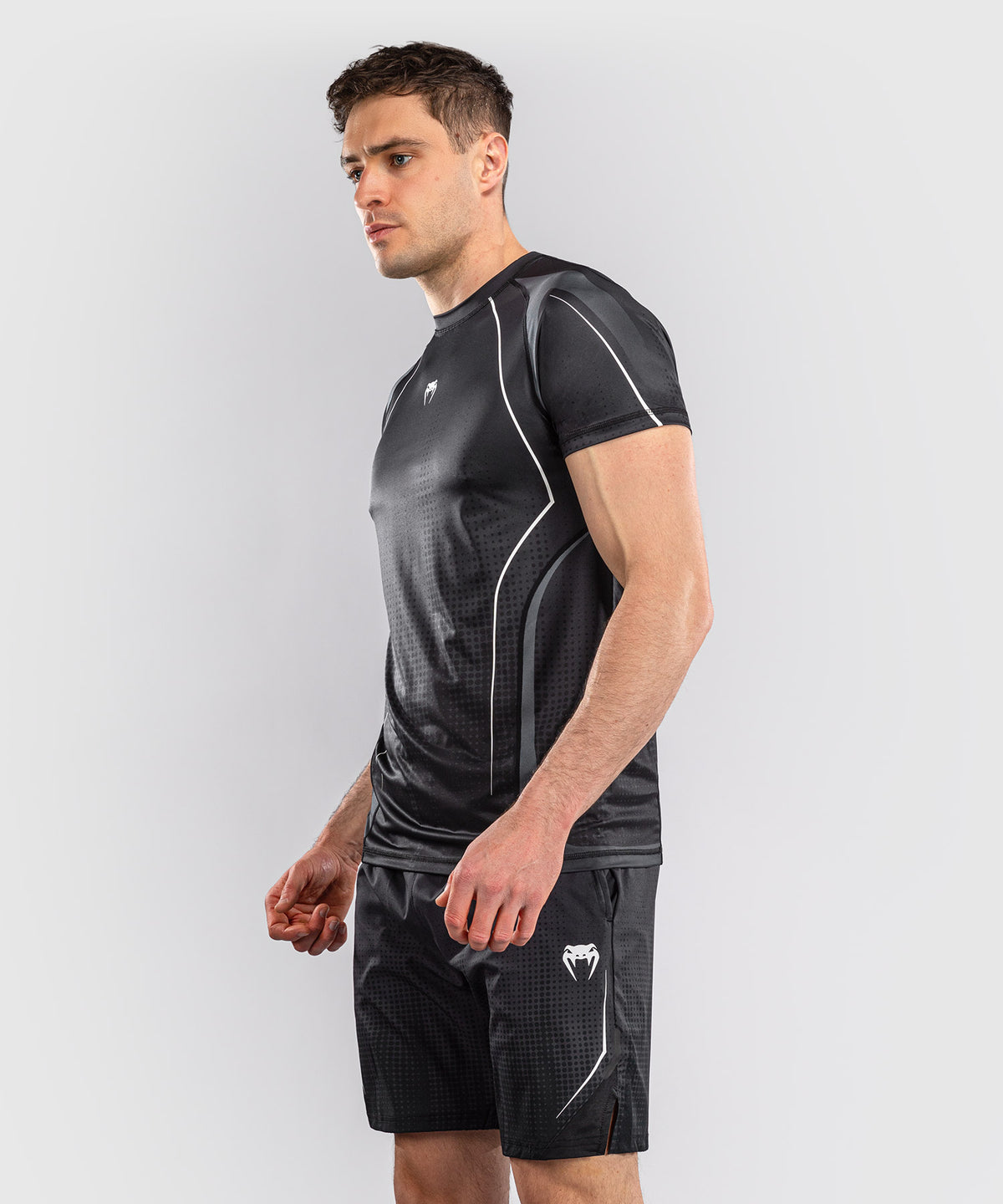 Venum Stealth Dry-Tech T-Shirt - Black/White