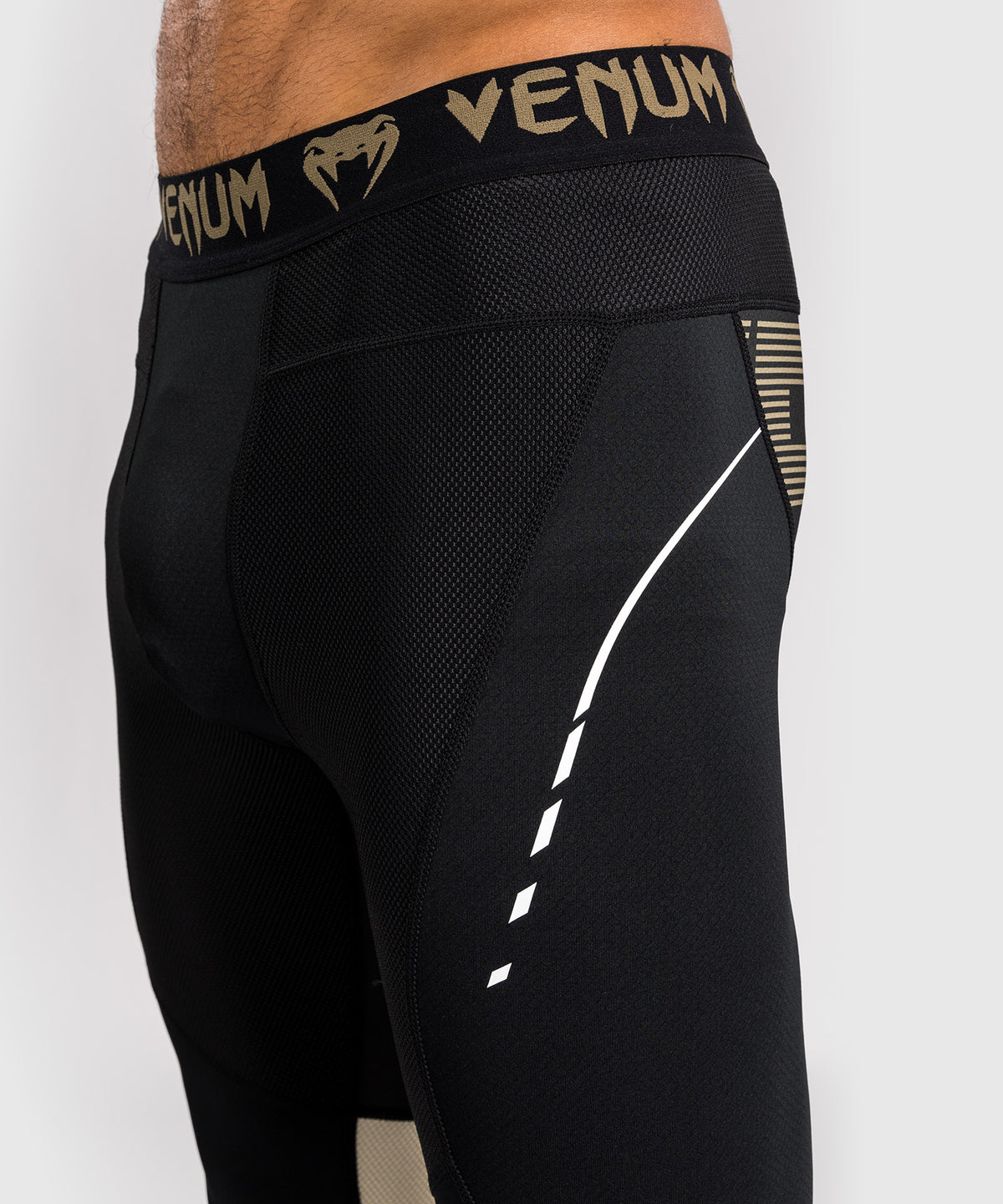 Pantalon de Compression Venum Adrenaline – Noir/Sable