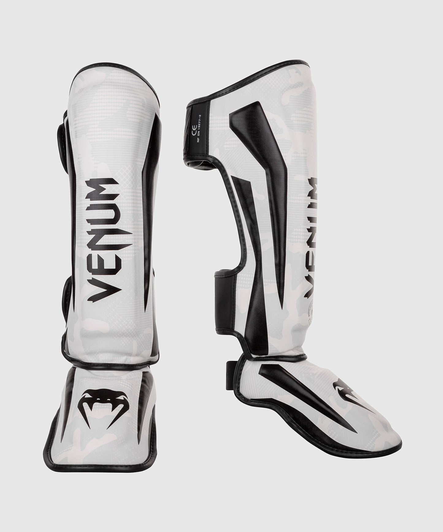 Venum Elite Schienbeinschützer - Weiß Camo