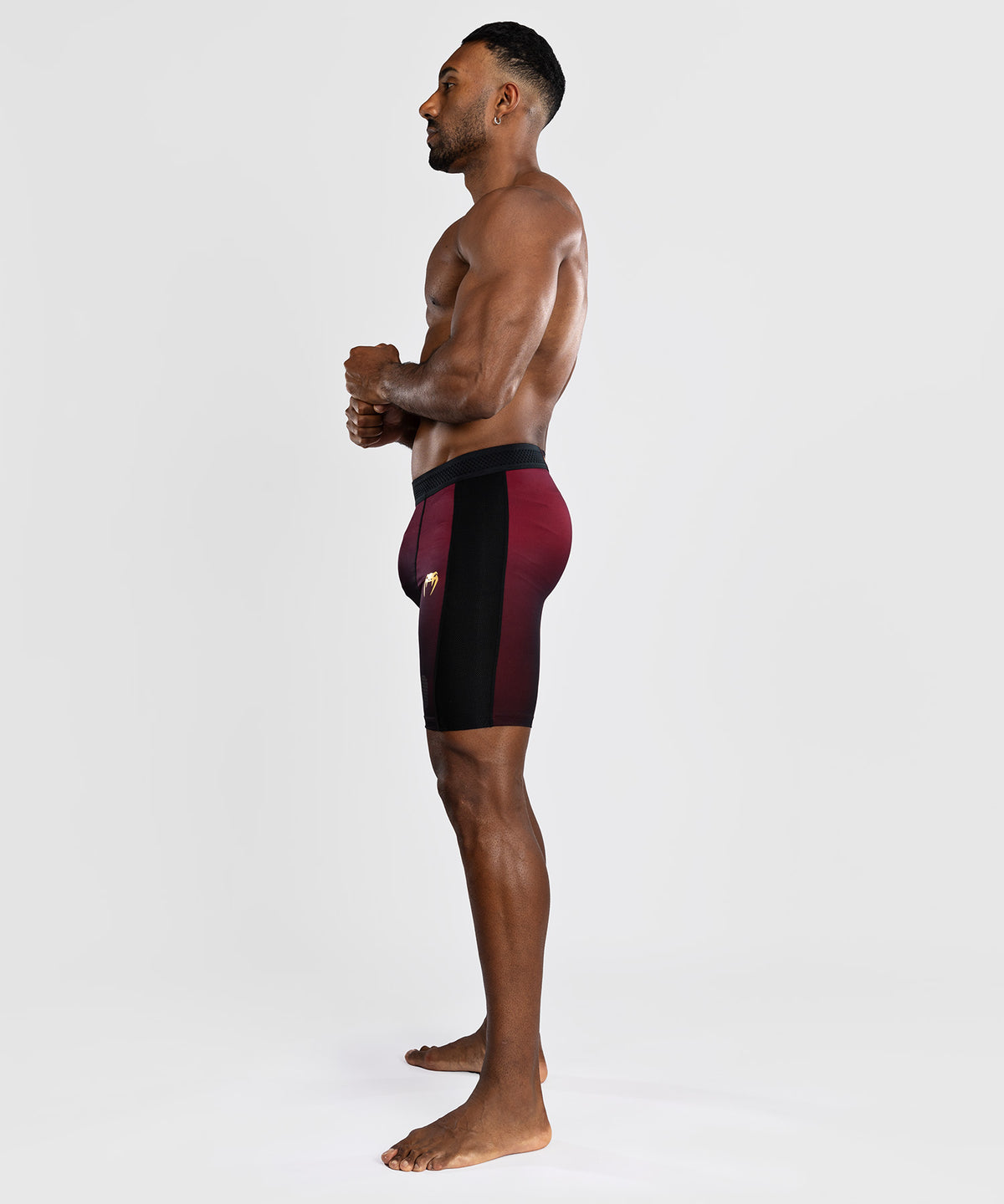 Short de compression Venum Tactical XT- Noir/Bordeaux/Or