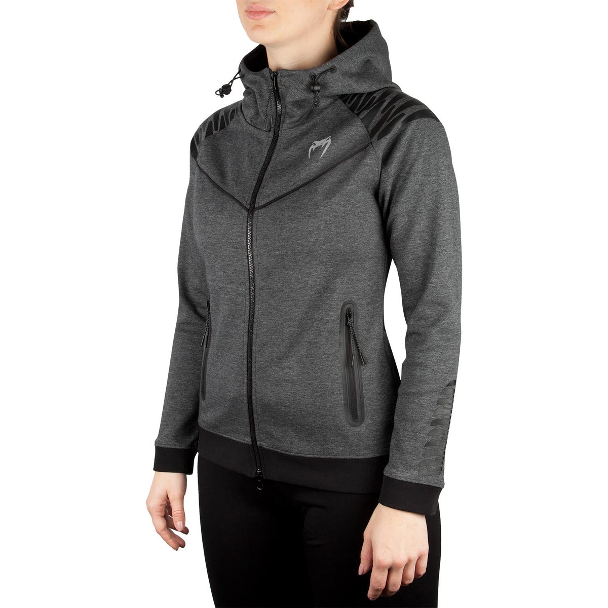 Venum Laser Damen-Sweatshirt - Grau meliert - Exclusiv