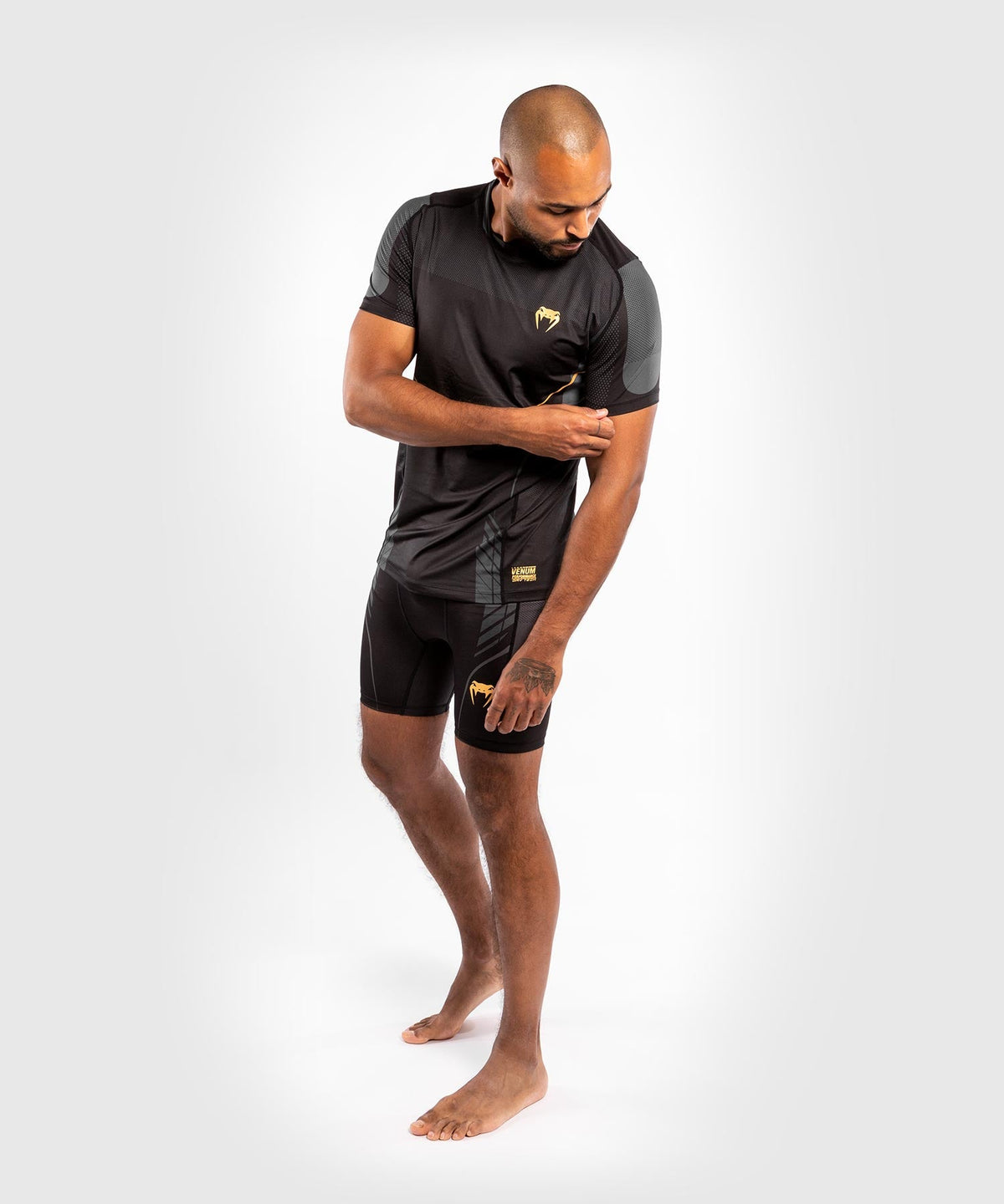 T-shirt Dry Tech Venum Athletics – Noir/Or