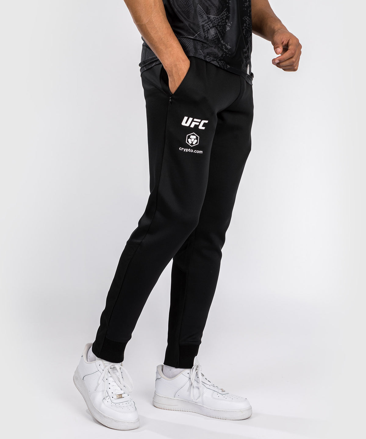 Pantalon de Jogging pour Hommes UFC Adrenaline by Venum Authentic Fight Night - Noir