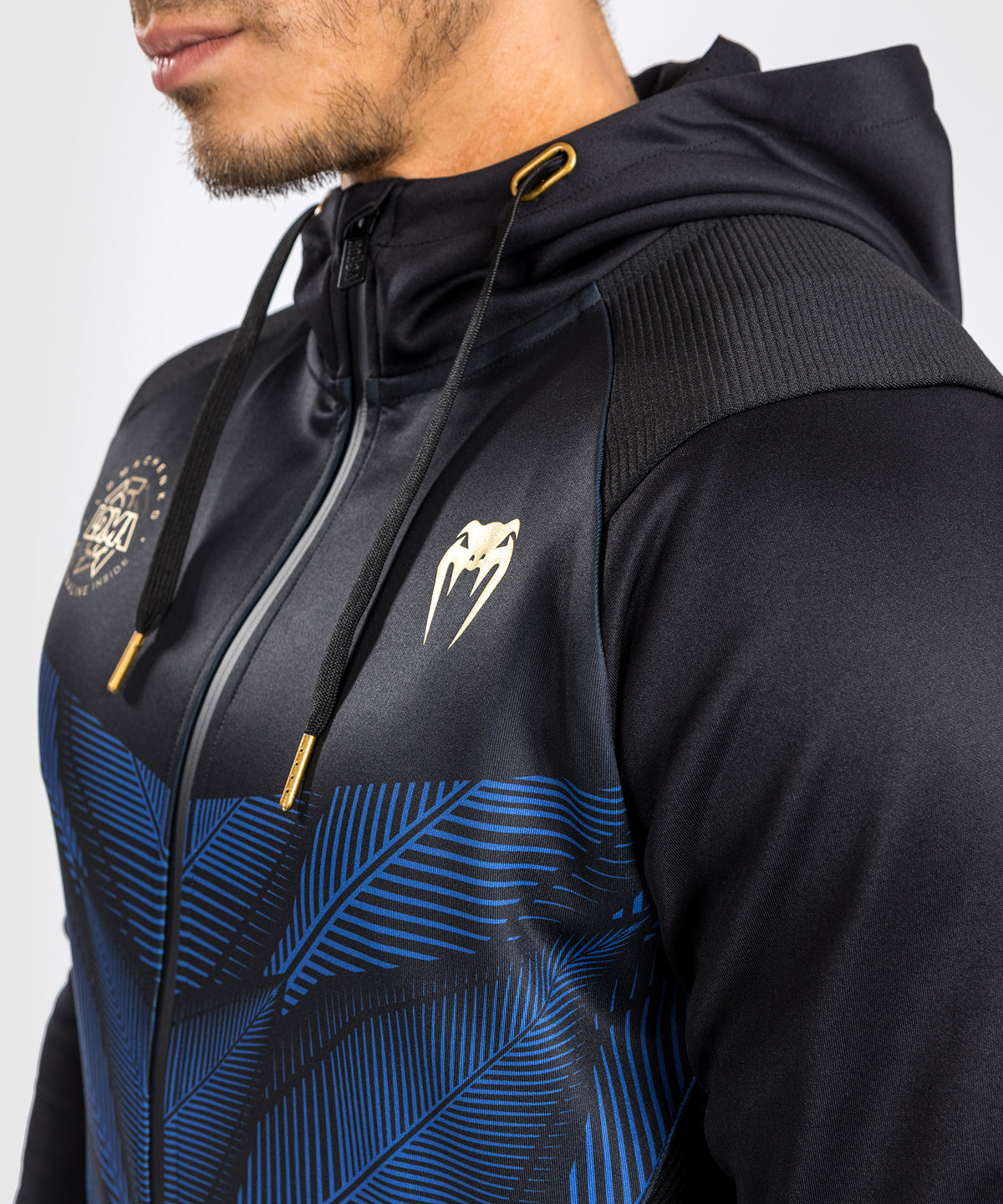 Venum Phantom Loma Hoodie - Schwarz/Blau