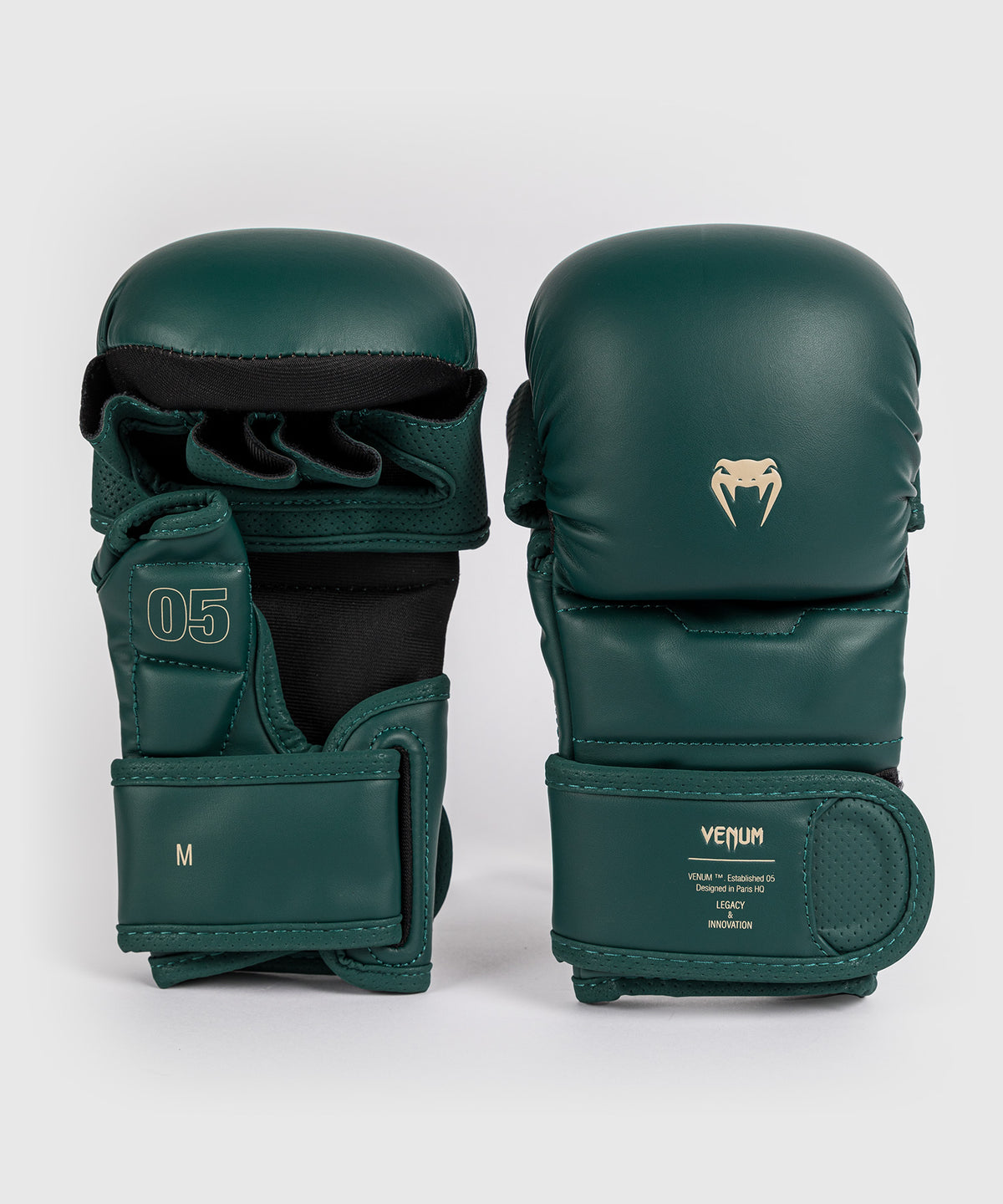 Venum Impact Evo MMA-Sparringhandschuhe - Smaragdgrün