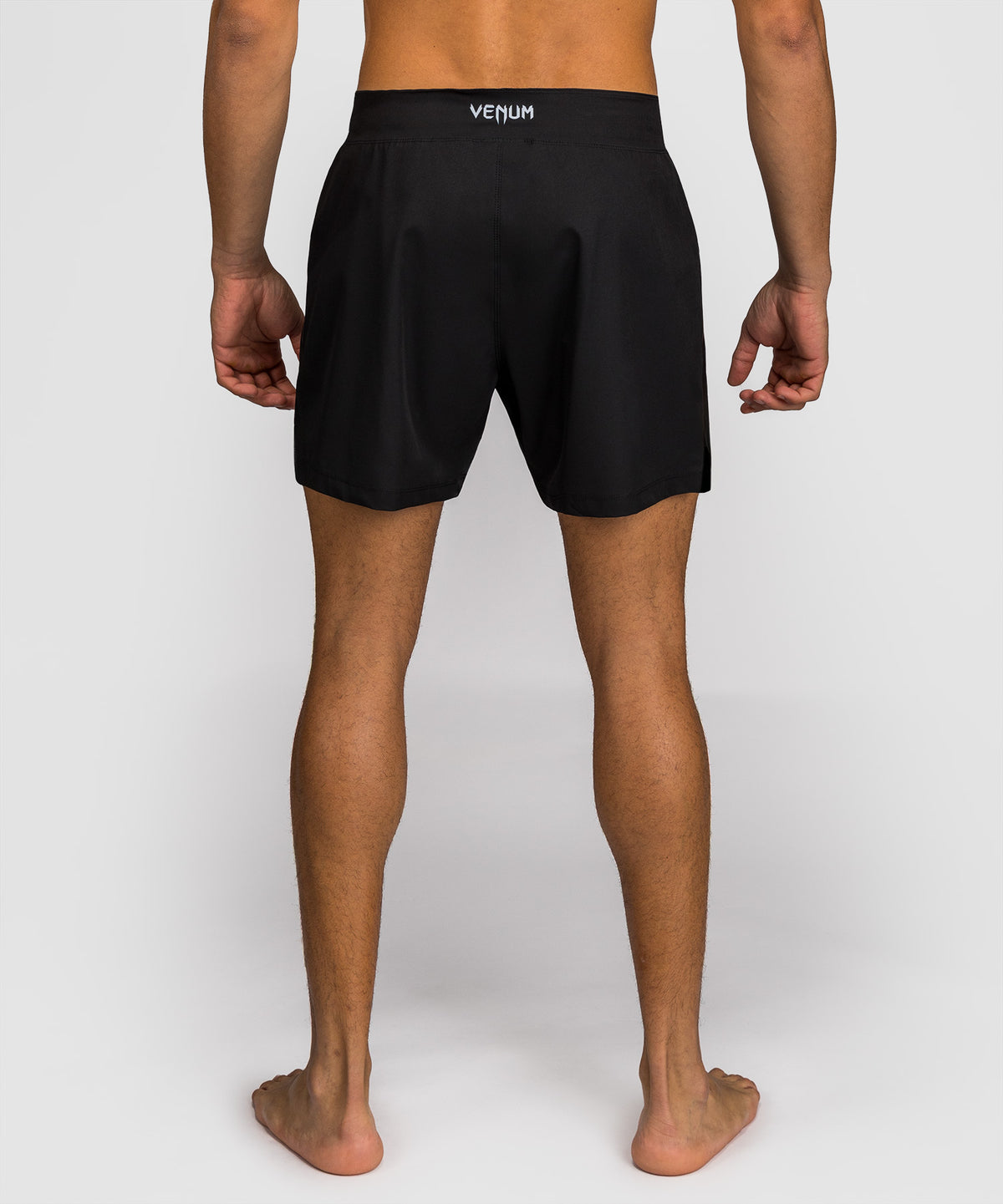 Venum No Gi Fightshorts - Black/ Silver Grey