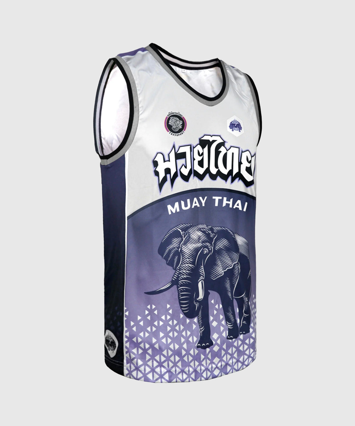 Tuff Top War Elephant Canotta - Bianco/Viola