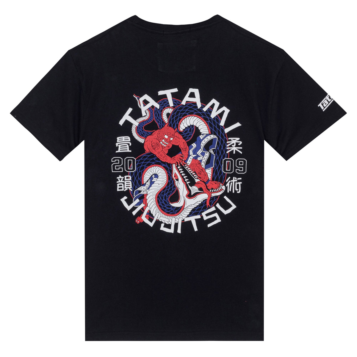Tatami Fightwear Serpent Organic Maglietta - Nero