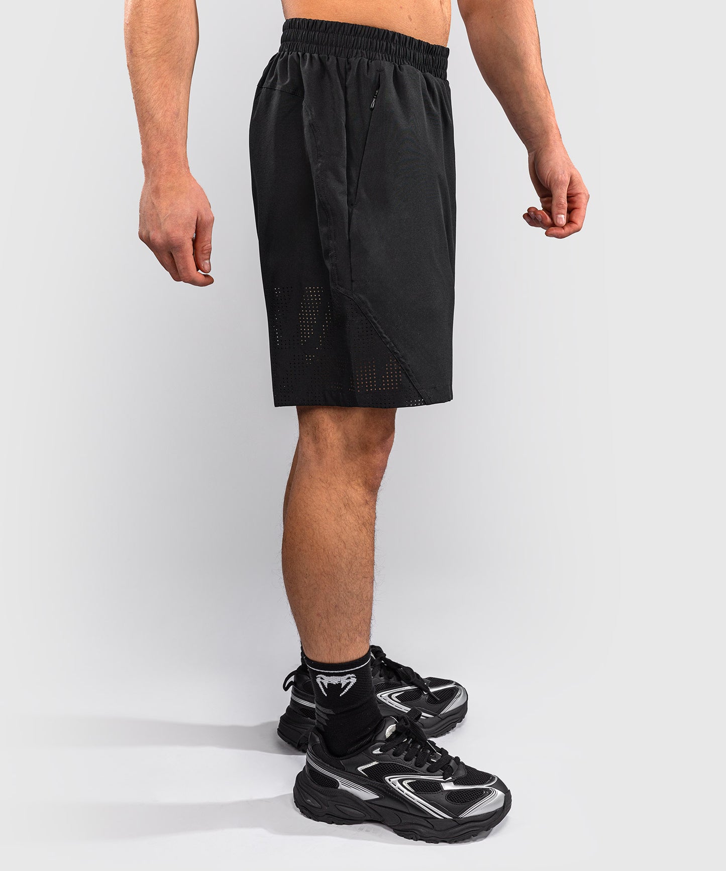 Venum Lazer Training Shorts - Black/Grey