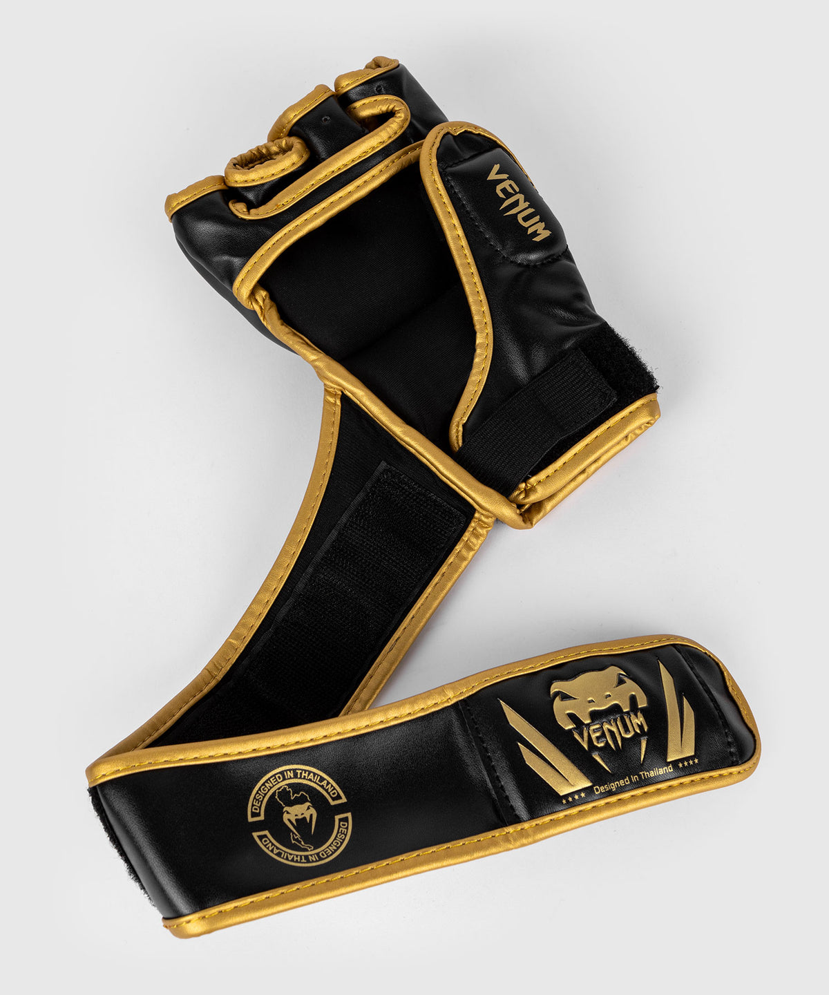 Venum Challenger 2.0 Guantoni da MMA - Nero/Oro