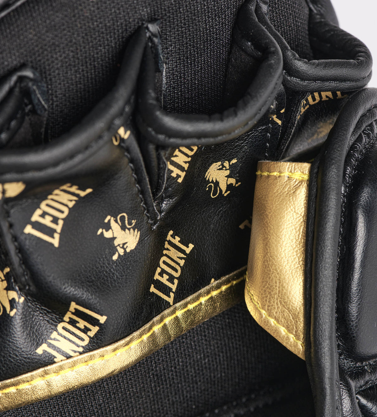 Leone DNA MMA-Sparring-Handschuhe - Schwarz/Gold