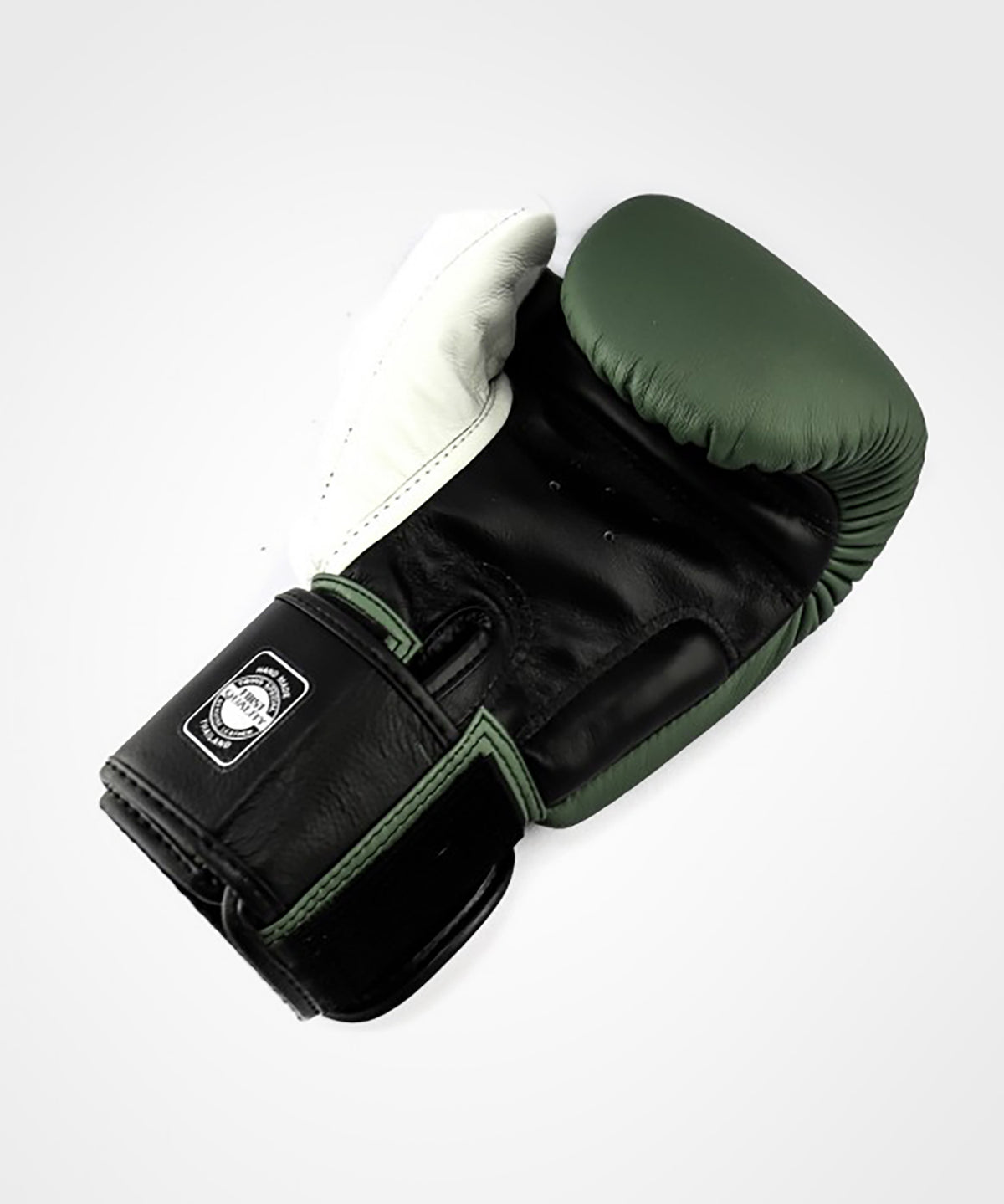 Gants de Boxe Twins BGVL4 - Noir/Olive/Blanc
