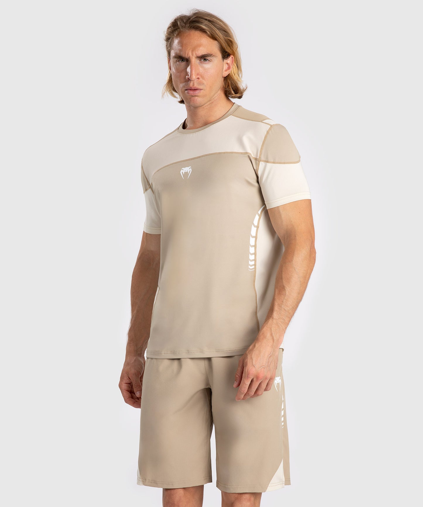 Venum Tempest Camiseta para Hombre Dry-Tech - Beige/Arena