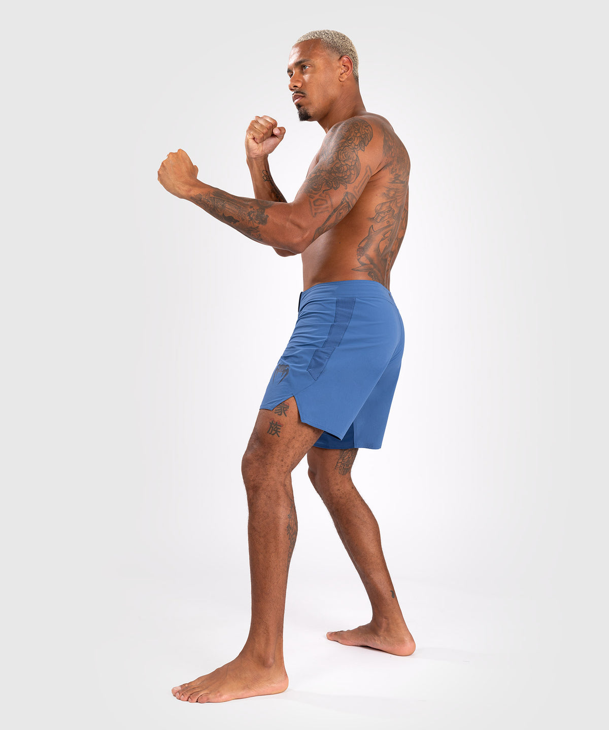 Short de combat pour homme Venum Contender - Bleu