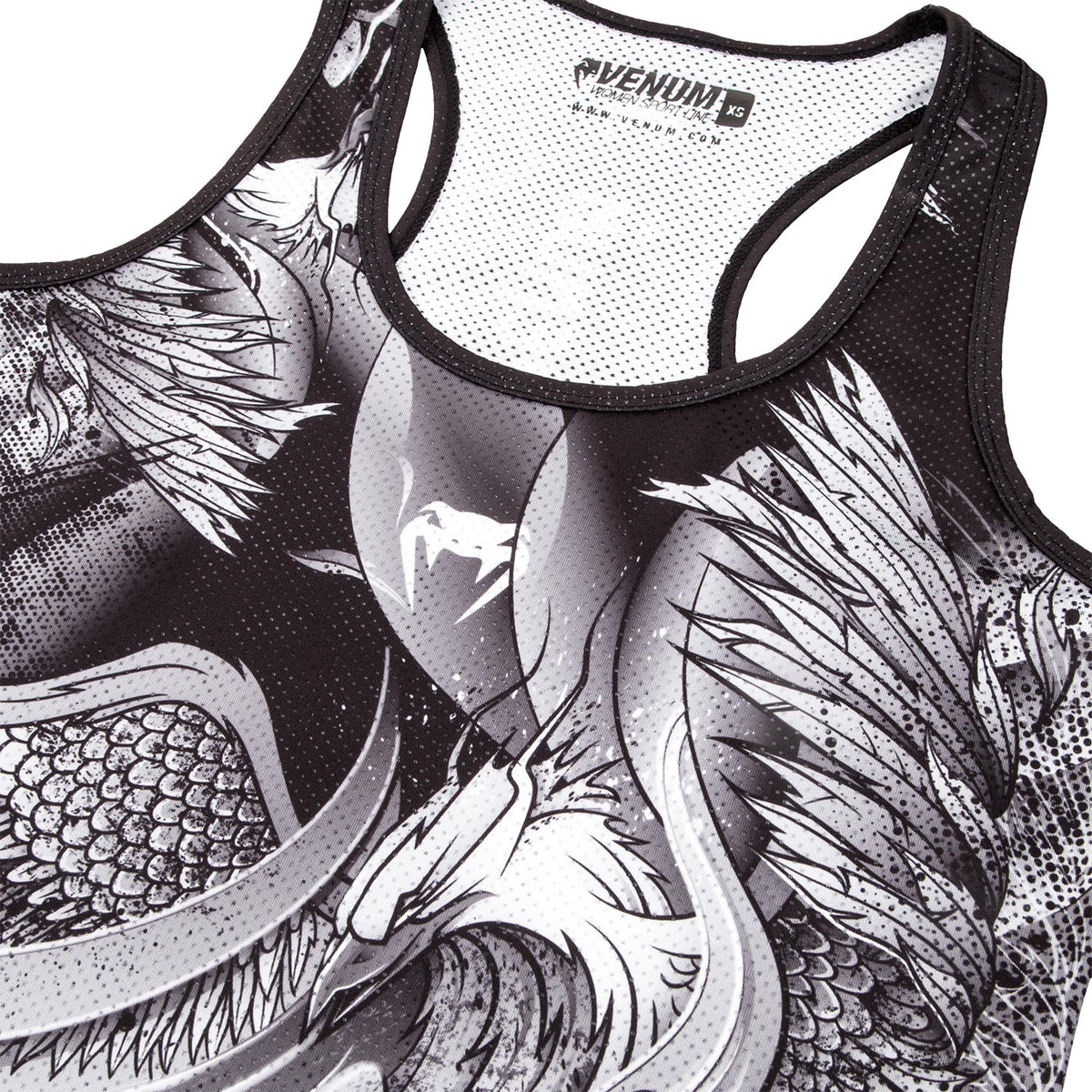 Venum Phoenix Tank Top - Schwarz/Weiß - Für Frauen
