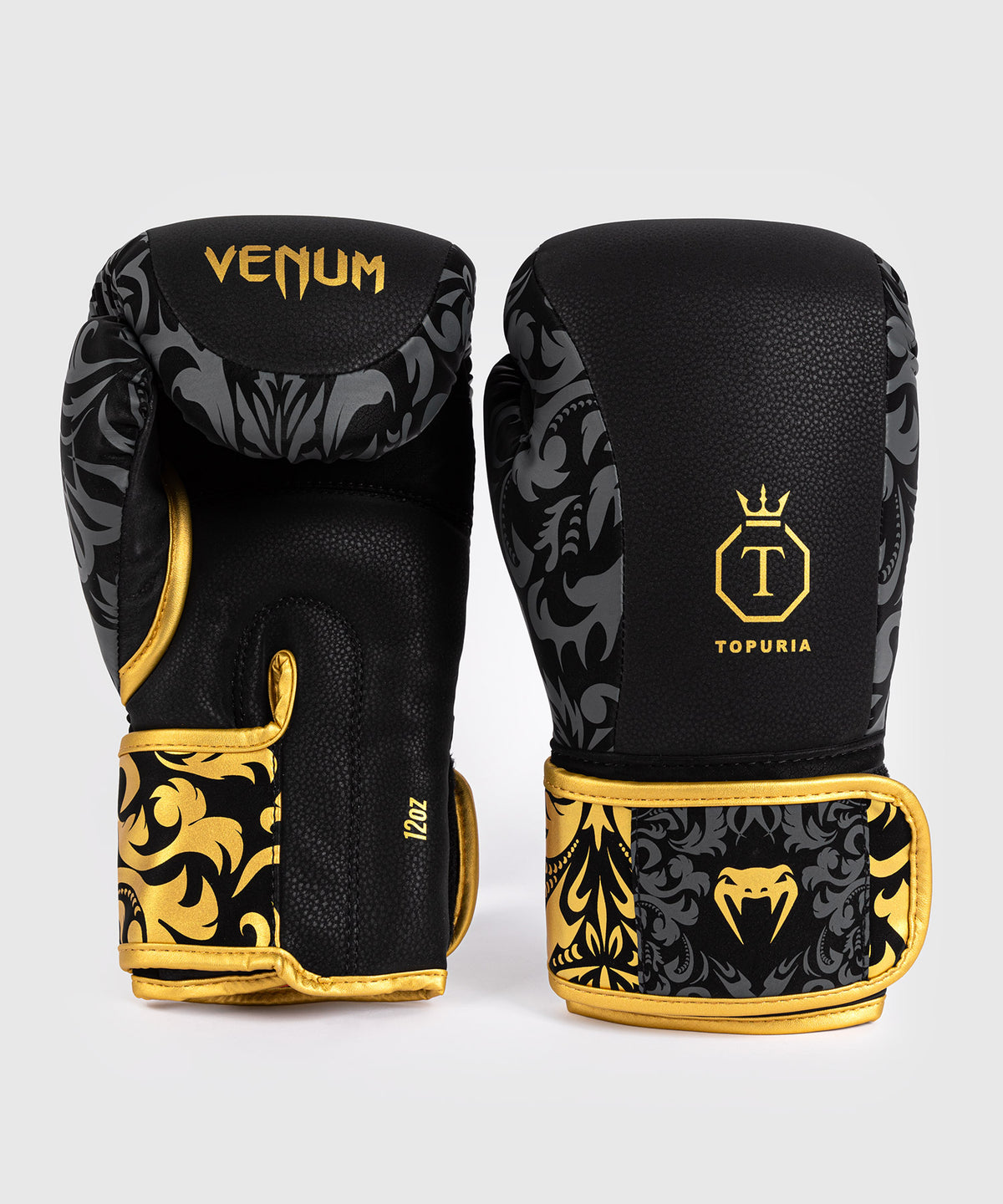Venum x Topuria Unmatched Edition Boxhandschuhe - Schwarz/Gold