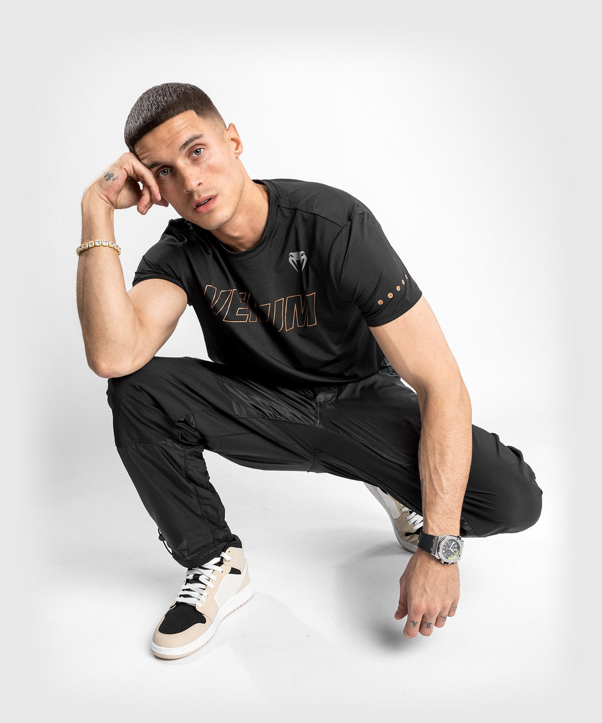 Pantalon de jogging Venum Laser XT - Oversize - Noir/Noir