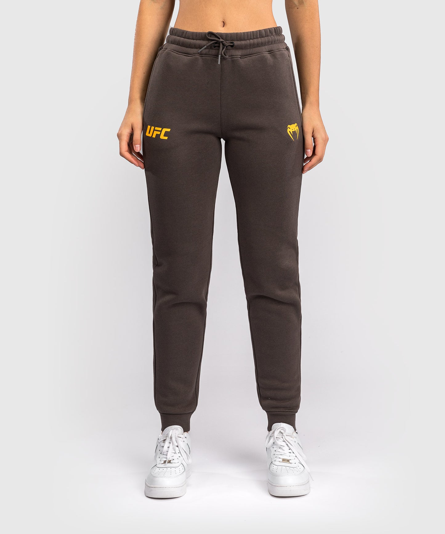 Pantalon en Coton pour Femmes UFC Fusion by Venum Fight Week - Marron Terrestre